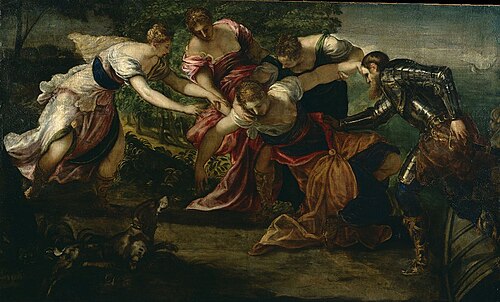 The return of Pompeius after the battle of Pharsalus, 1550, Jacopo Tintoretto