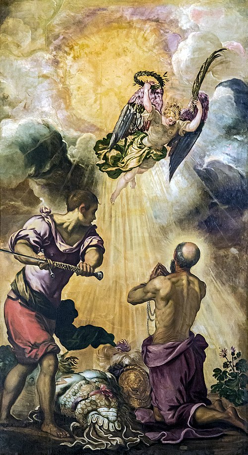 The beheading of St. Paul, , Jacopo Tintoretto