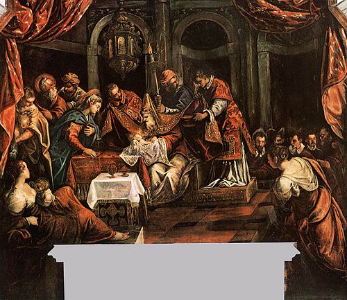 The circumcision, , Le Tintoret