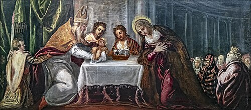 Présentation de Jésus au Temple, 1540, Le Tintoret
