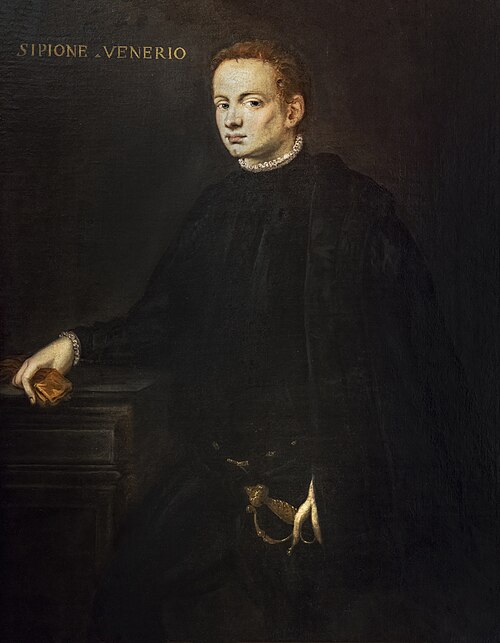 Portrait de Scipion Vénério, 1565, Le Tintoret