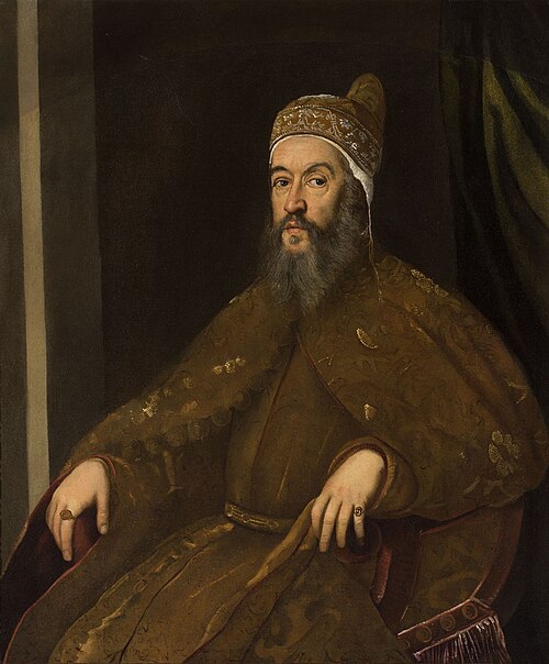 Portrait of Doge Alvise Mocenigo, 1577, Le Tintoret
