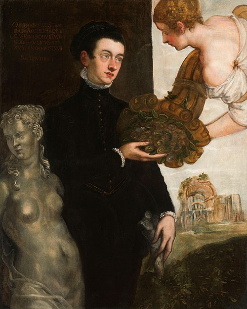 Portrait of Ottavio Strada, 1567, Jacopo Tintoretto