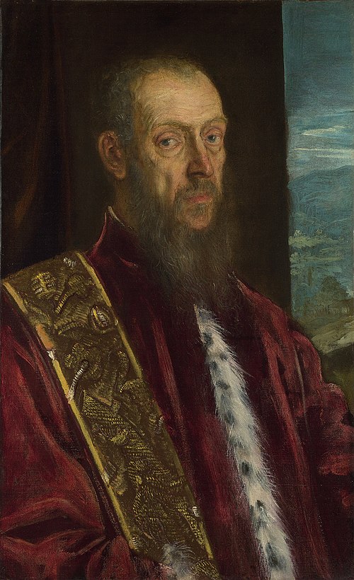 Portrait de Vincenzo Morosini, 1577, Le Tintoret