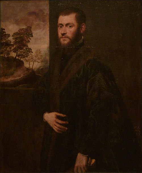 Portrait of a Young Gentleman, 1550, Jacopo Tintoretto