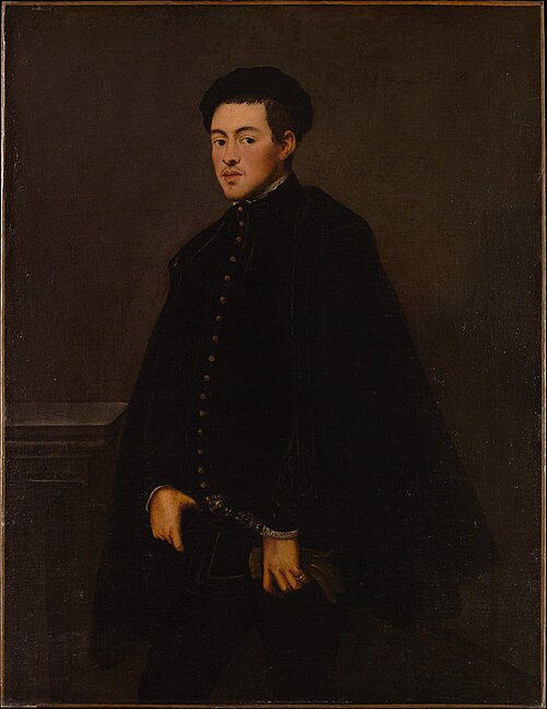 Portrait of a Young Man, 1551, Jacopo Tintoretto