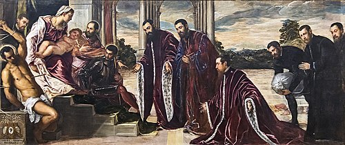 Madonna dei Camerlenghi, 1567, Jacopo Tintoretto