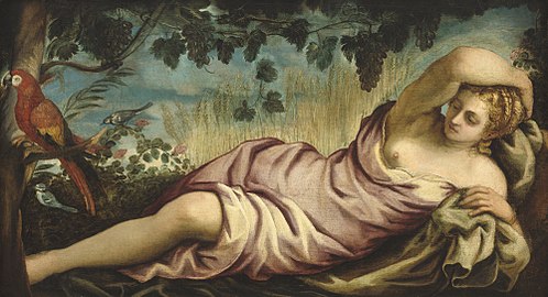 Summer, 1555, Jacopo Tintoretto