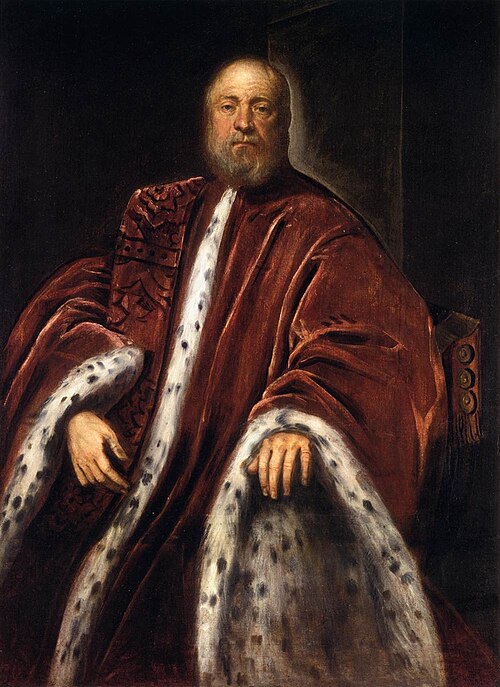 A Procurator of Saint Mark's, 1570, Jacopo Tintoretto