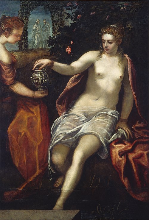 Susanna, 1575, Jacopo Tintoretto