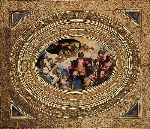 Saint Roch en gloire, 1564, Le Tintoret