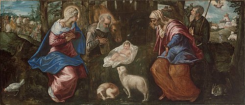 The Nativity, , Jacopo Tintoretto