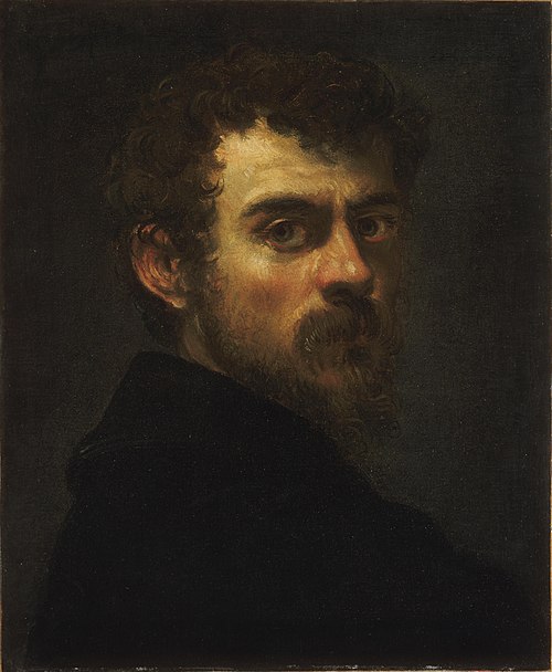 Self-Portrait, 1547, Jacopo Tintoretto
