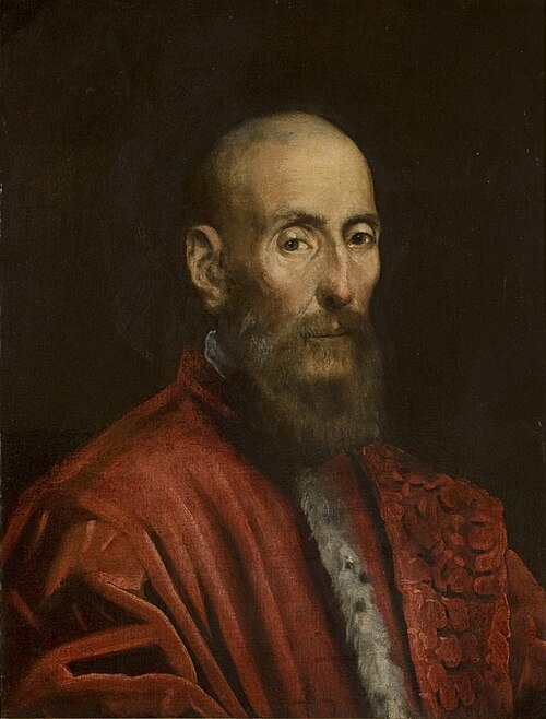 Portrait of a Senator, 1580, Jacopo Tintoretto