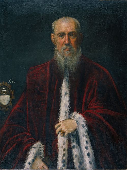 Portrait of the Procurator Alessandro Gritti, 1581, Jacopo Tintoretto