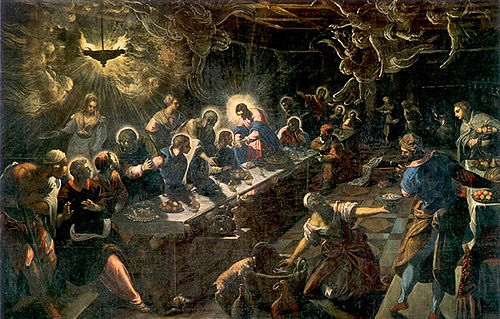 Last Supper, 1593, Jacopo Tintoretto