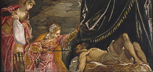 Judith and Holofernes, 1552, Jacopo Tintoretto