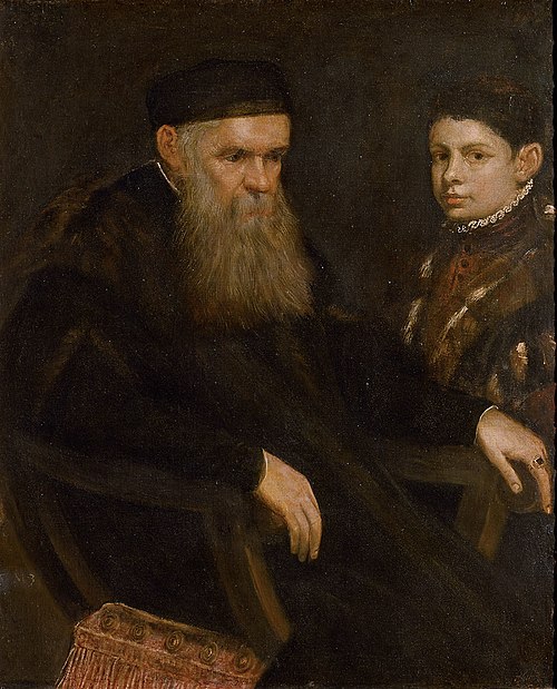 Old Man and a Boy, 1565, Jacopo Tintoretto