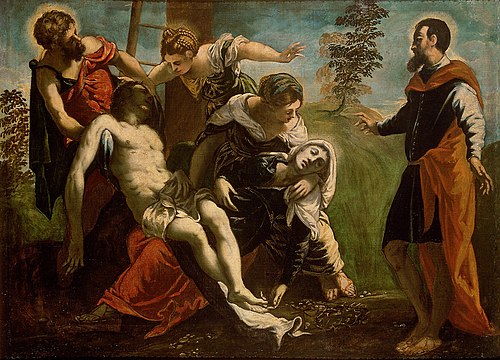Descent from the Cross, 1547, Jacopo Tintoretto