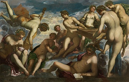 The Muses, 1578, Jacopo Tintoretto