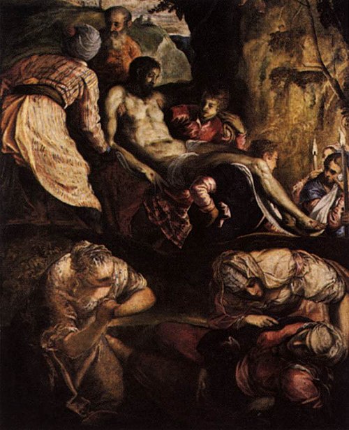 Christ Carried to the Tomb, 1560, Jacopo Tintoretto