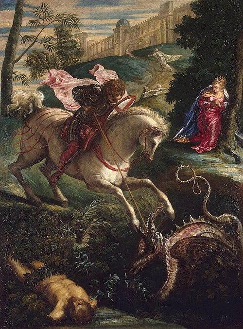 St George, 1543, Jacopo Tintoretto