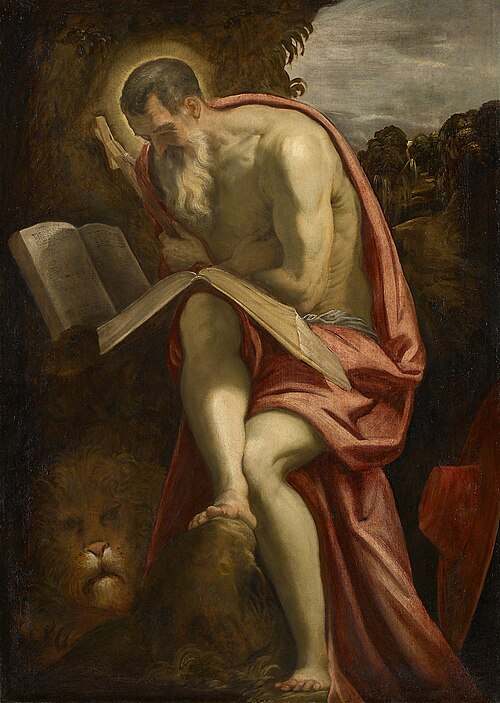 St. Jerome, 1573, Jacopo Tintoretto