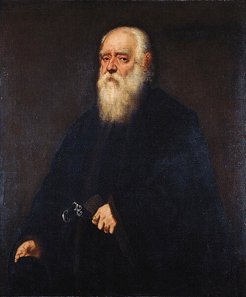Portrait of Girolamo Pozzo, 1550, Jacopo Tintoretto