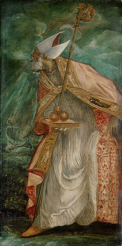 St Nicholas of Bari, 1555, Jacopo Tintoretto