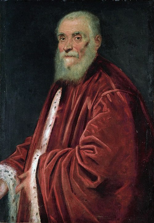 Bildnis des Senators Marco Grimani (gest. 1583), 1579, Jacopo Tintoretto
