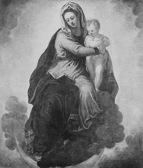 The Virgin and Child, 1545, Le Tintoret
