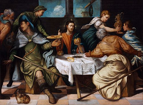 The Supper at Emmaus, 1542, Jacopo Tintoretto