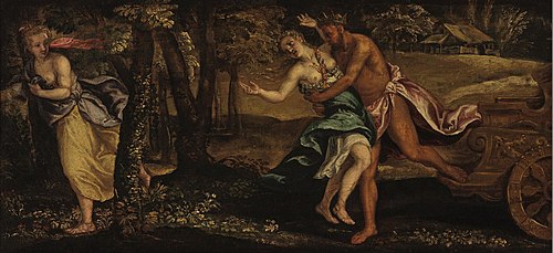 The Abduction of Proserpina, 1600, Jacopo Tintoretto