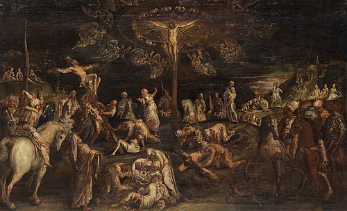 Die Kreuzigung Christi, 1552, Jacopo Tintoretto