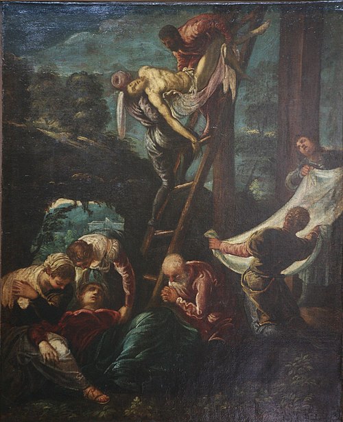 La Descente de croix, 1580, Le Tintoret