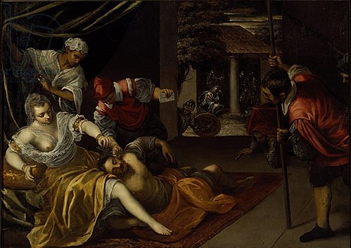 Samson et Dalila, 1550, Le Tintoret