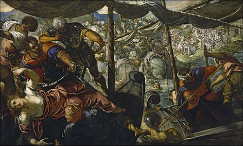 The Rape of Helen, 1578, Jacopo Tintoretto
