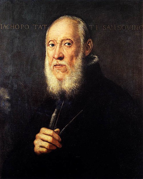 Portrait of Jacopo Sansovino, 1566, Jacopo Tintoretto