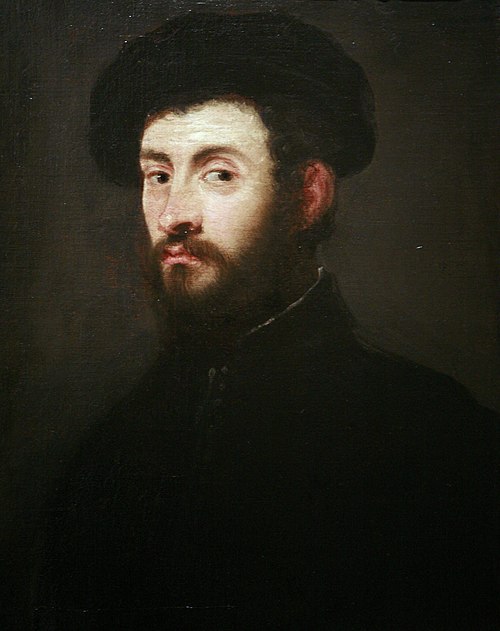 Portrait of an unknown Man, 1550, Jacopo Tintoretto