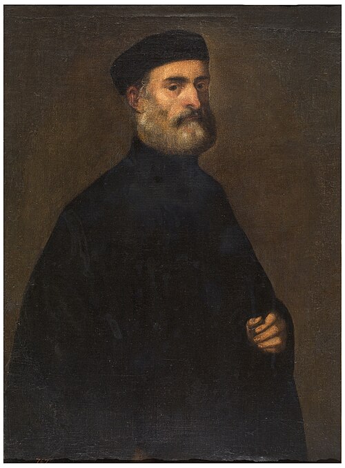 A Venetian Senator or Secretary, 1501, Jacopo Tintoretto