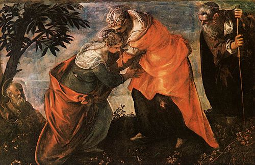 Visitation, 1588, Le Tintoret