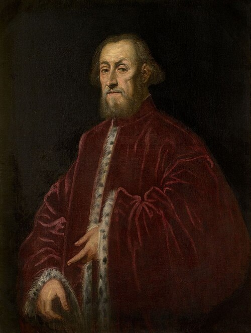 Portrait d'un sénateur Vénitien, 1575, Le Tintoret