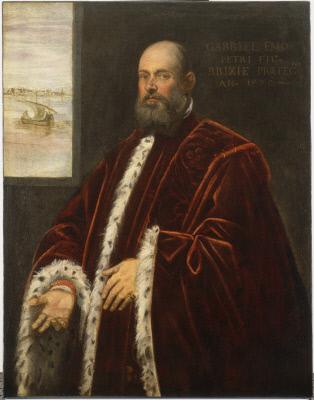 Portrait of Gabriele di Pietro Emo, Procurator of San Marco, 1572, Le Tintoret