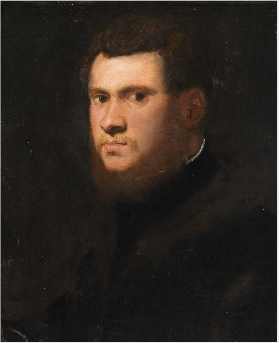 Portrait of a Man, probably of the Mazzi Family, 1550, Le Tintoret