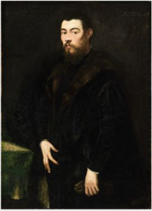 Portrait of a Venetian Gentleman, 1555, Le Tintoret