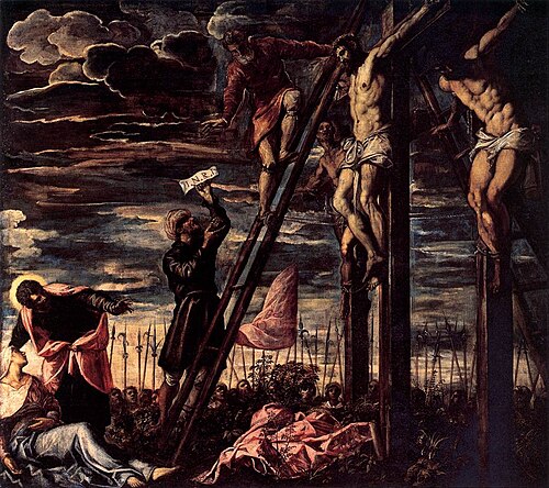 Crucifixion, 1568, Le Tintoret