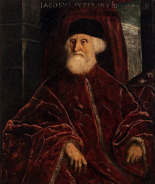 Portrait du procureur Jacopo Soranzo, 1550, Le Tintoret