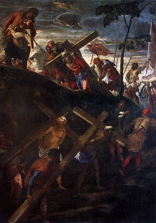 Montée au Calvaire, 1565, Le Tintoret