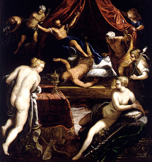 Hercule chassant le Faune, 1585, Le Tintoret