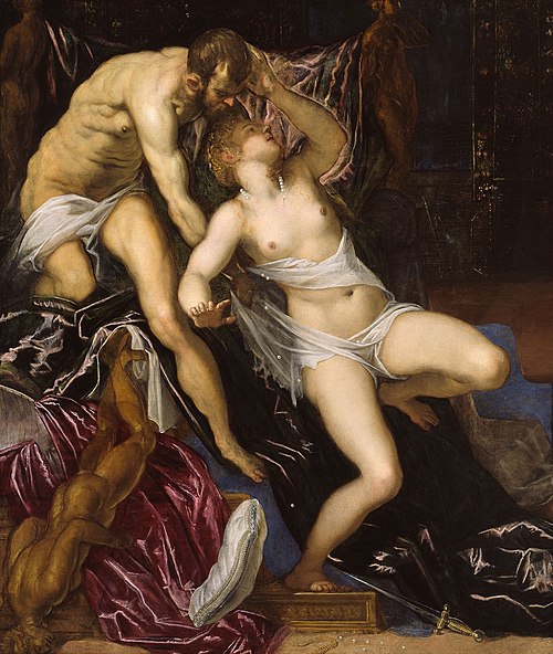 Tarquin et Lucrèce, 1579, Le Tintoret